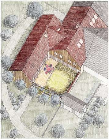 geplantes Haus