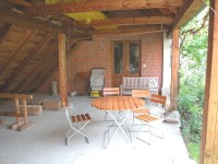 Oekosiedlung-39 kosiedlung Bamberg. An den Wohnhusern knnen groe Nebengebude errichtet werden.